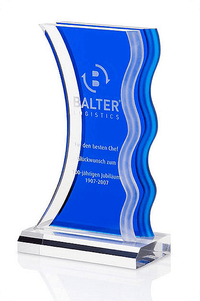 Trofeo de cristal -  GLA0997
