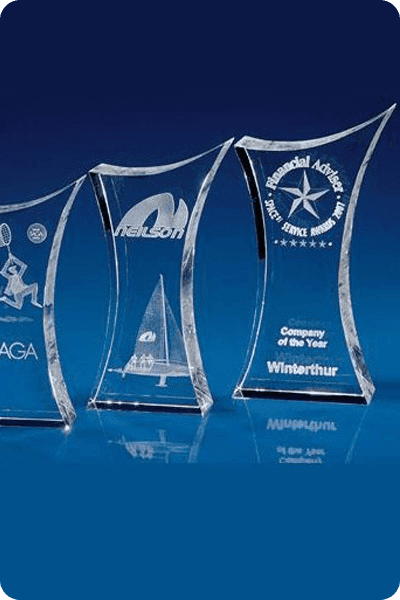 Trofeo de cristal -  GLA0100