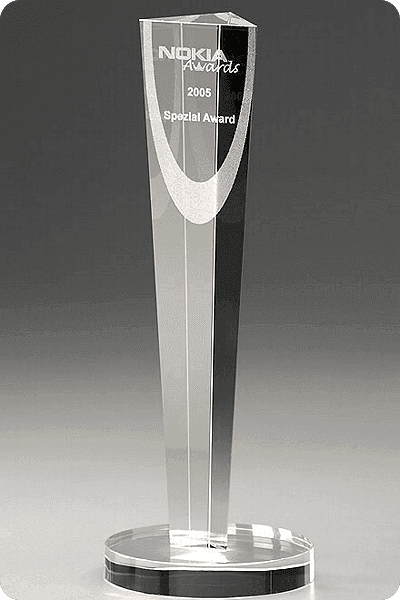 Trofeo de cristal -  GLA1010