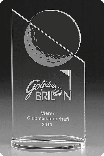Trofeo de vidrio -  GLA1012