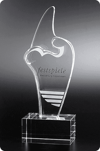 Trofeo de vidrio -  GLA1015