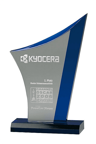 Trofeo de vidrio -  GLA1026