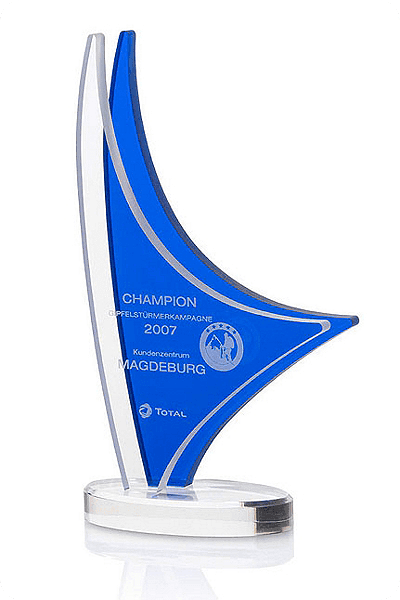 Trofeo de vidrio -  GLA1029
