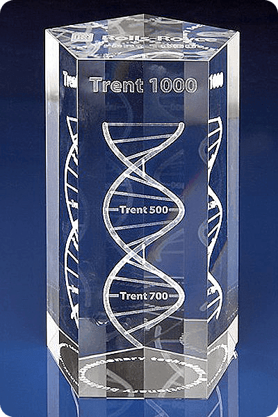 Trofeo de cristal -  GLA0117