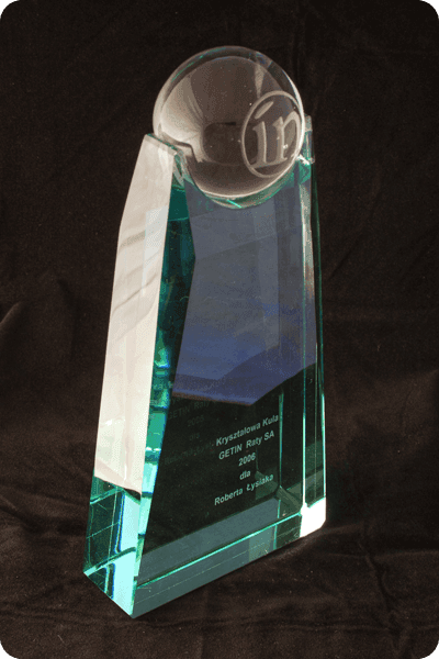 Trofeo de cristal -  GLA0120