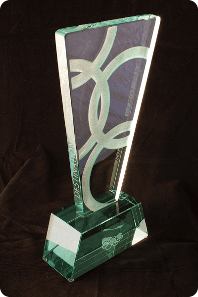 Trofeo de vidrio -  GLA0121