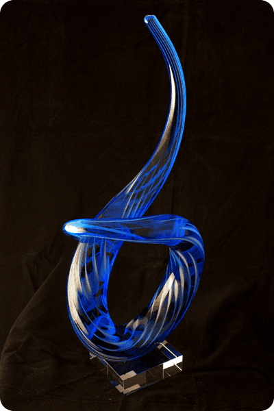 Trofeo de vidrio -  GLA0124