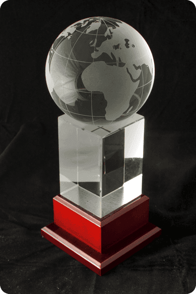 Trofeo de cristal -  GLA0126