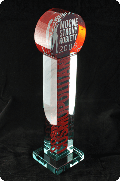 Trofeo de vidrio -  GLA0132