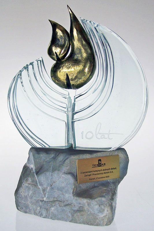 Trofeo de vidrio -  GLA1383