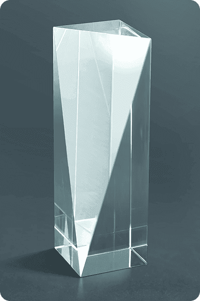 Trofeo de cristal -  GLA0140