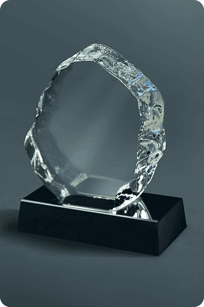 Trofeo de cristal -  GLA0143