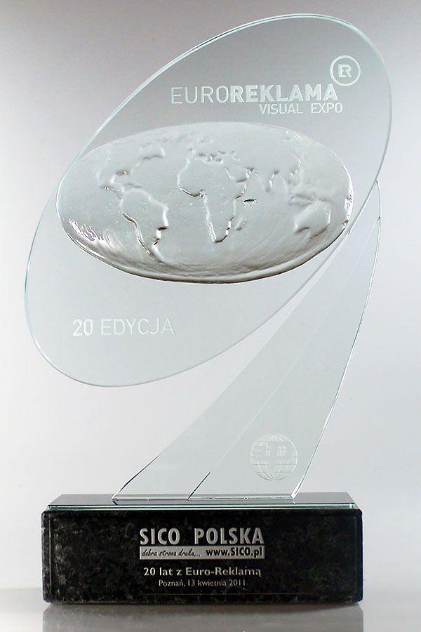 Trofeo de vidrio -  GLA1480