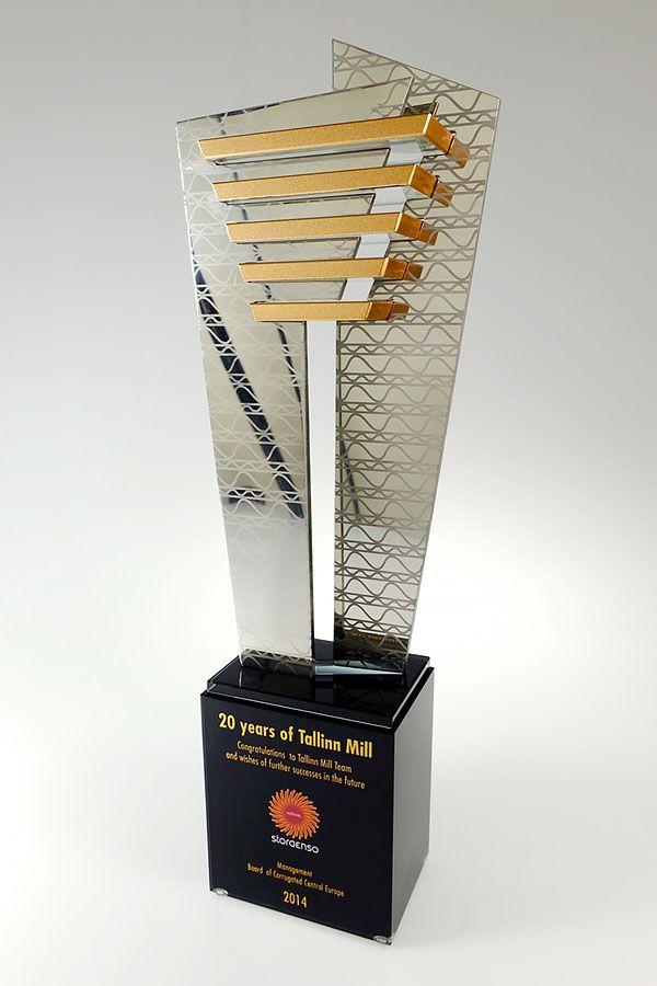 Trofeo de vidrio -  GLA1546