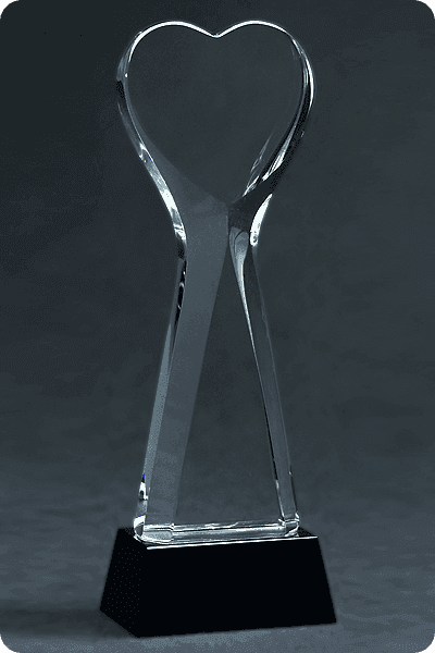 Trofeo de cristal -  GLA0156