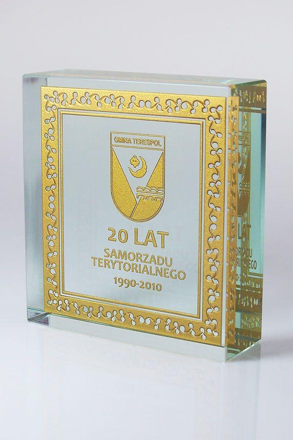 Trofeo de vidrio -  GLA1633
