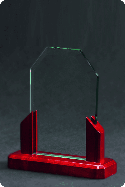 Trofeo de vidrio -  GLA0163