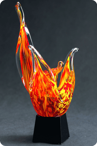 Trofeo de vidrio -  GLA0165