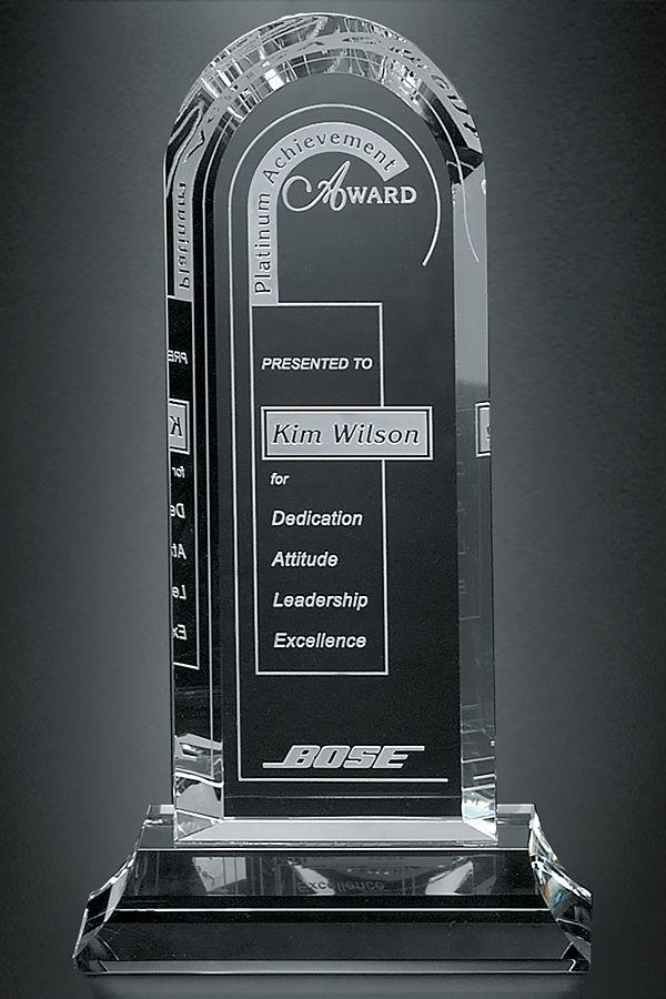 Trofeo de vidrio -  GLA1988