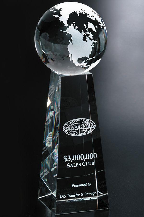 Trofeo de cristal -  GLA2001