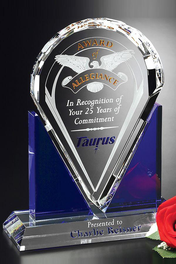 Trofeo de cristal -  GLA2090
