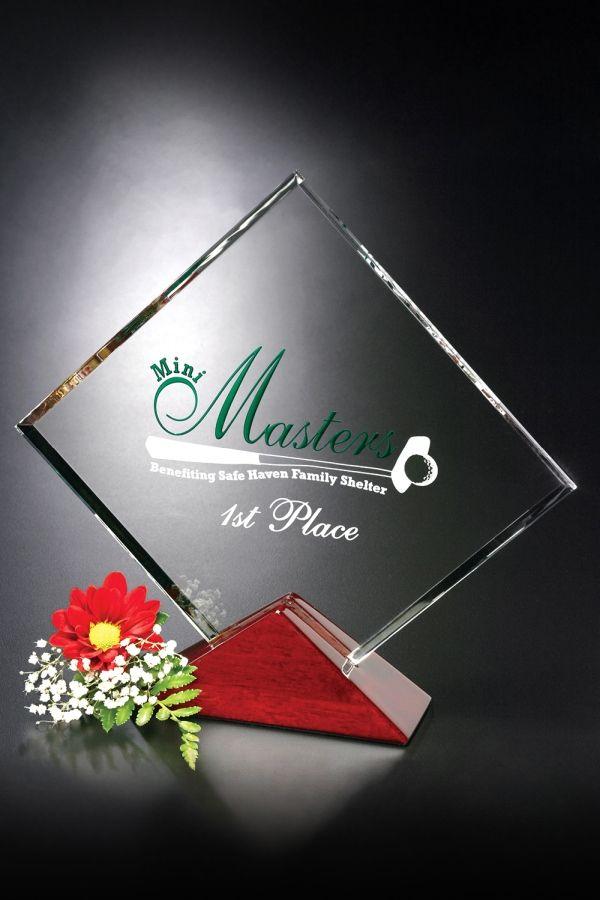 Trofeo de vidrio -  GLA2246