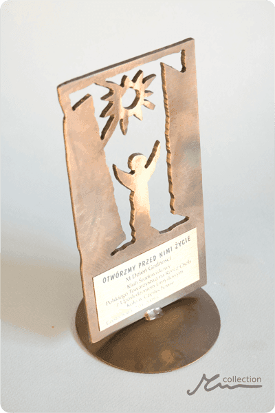 Trofeo de metal -  MET101