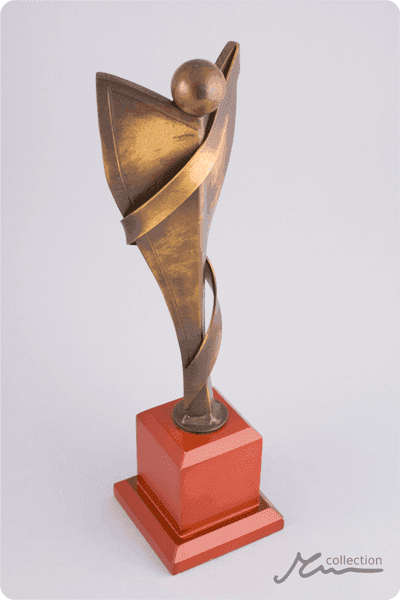 Trofeo de metal -  MET040