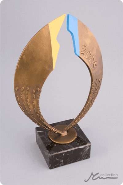 Trofeo de metal -  MET041