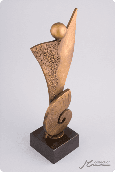 Trofeo de metal -  MET043