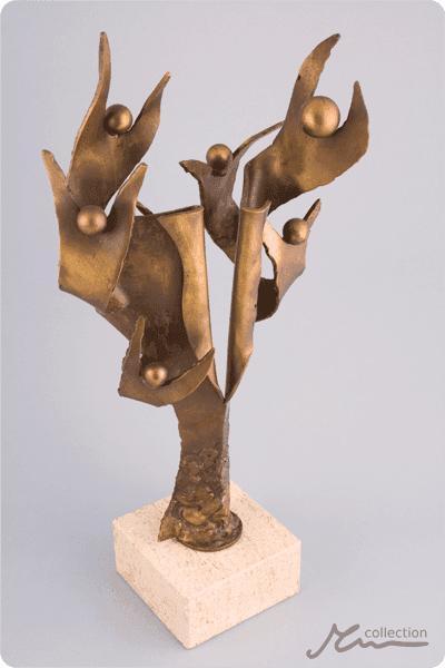 Trofeo de metal -  MET044