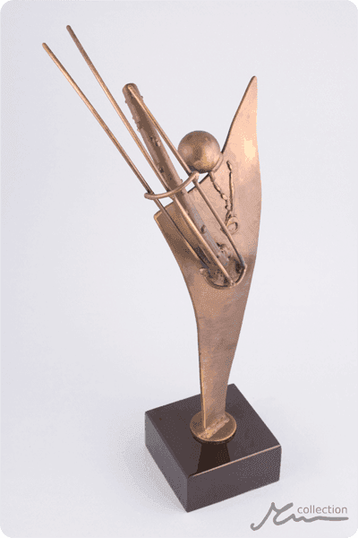 Trofeo de metal -  MET045