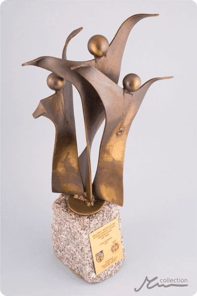 Trofeo de metal -  MET046