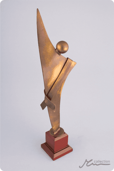 Trofeo de metal -  MET049