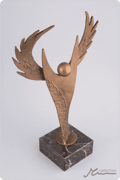 Trofeo de metal -  MET051