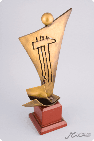 Trofeo de metal -  MET053