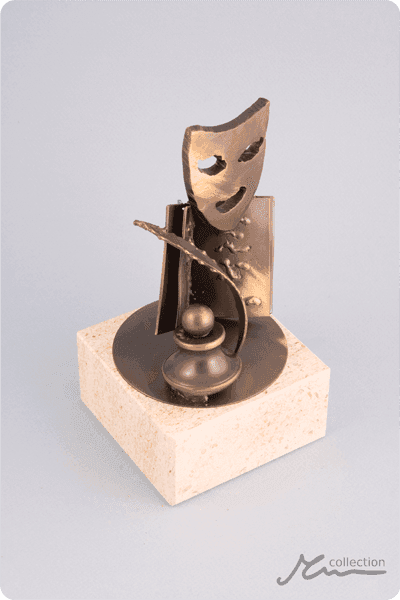 Trofeo de metal -  MET059