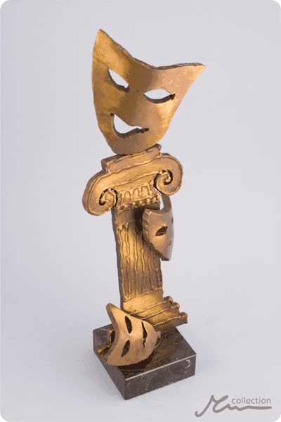Trofeo de metal -  MET060