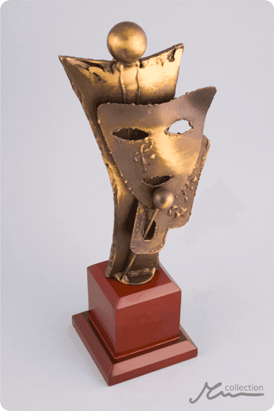 Trofeo de metal -  MET061