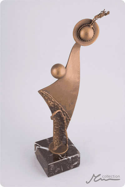 Trofeo de metal -  MET063