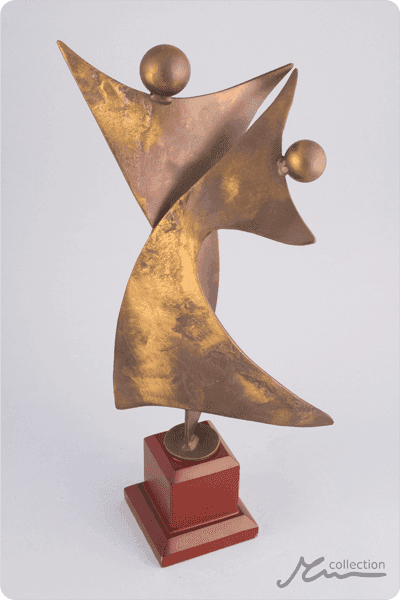 Trofeo de metal -  MET064