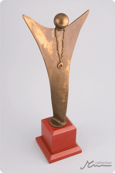 Trofeo de metal -  MET068