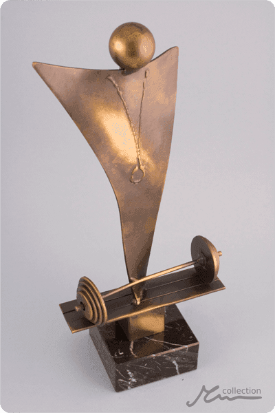 Trofeo de metal -  MET072