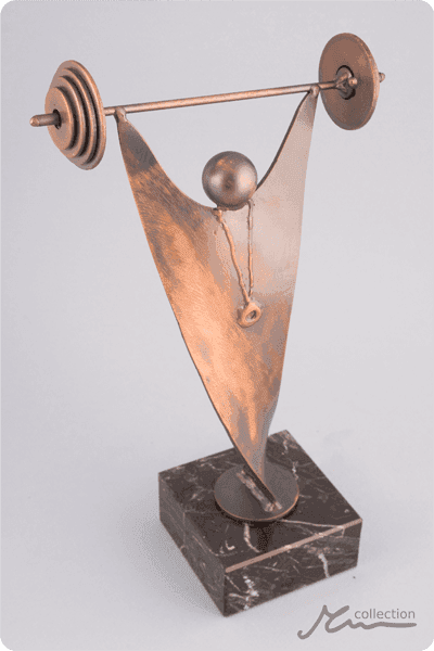 Trofeo de metal -  MET073
