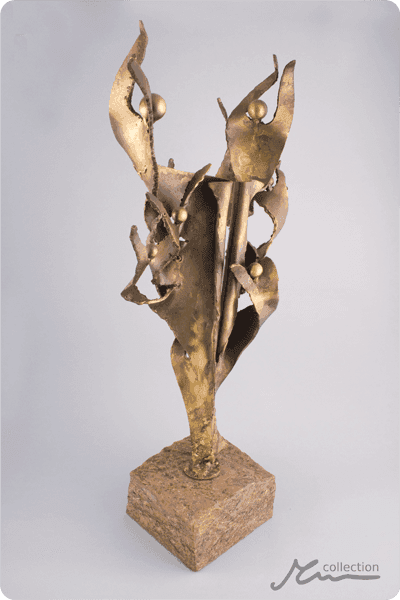 Trofeo de metal -  MET074