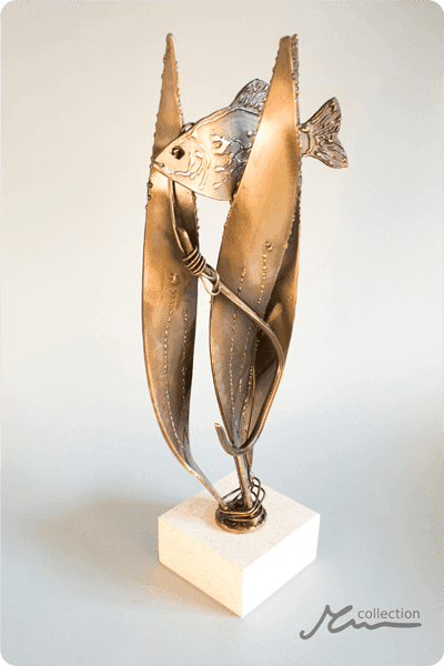 Trofeo de metal -  MET080